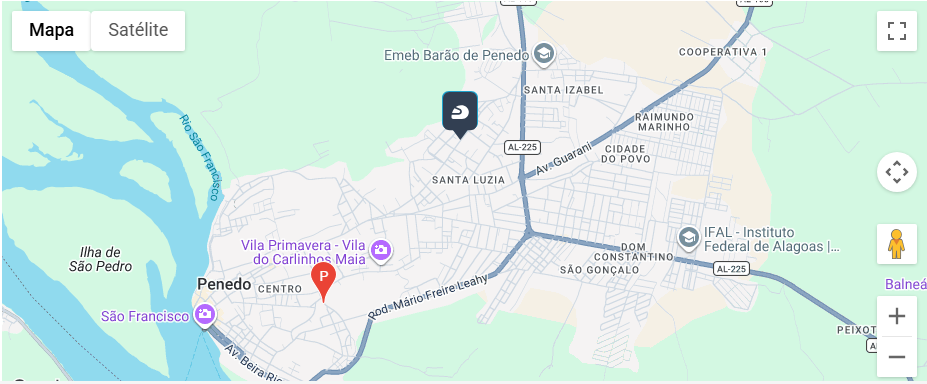 Painel de Rastreamento DoisV em Penedo